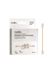 BASTONCILLOS BAMBU Y ALGODON BIO 100uds.