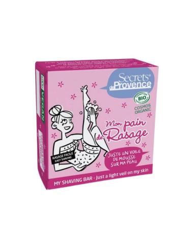 Jabón depilatorio Secrets de Provence disponible en Naturcosmetika.