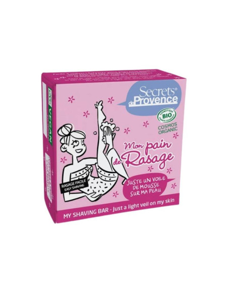 Jabón depilatorio Secrets de Provence disponible en Naturcosmetika.