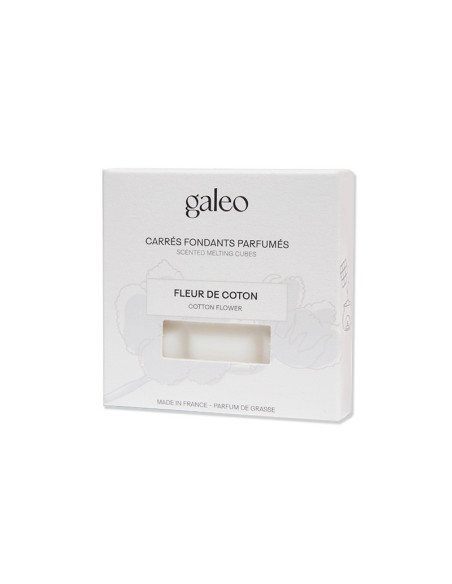 TABLETAS FUNDENTES PERFUMANDAS  FLOR DE ALGODON