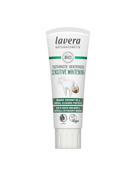 DENTIFRICO BLANQUEADOR SENSITIVE COCO & FLUOR LAVERA