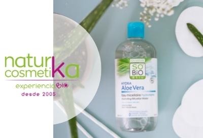 Agua micelar SO'BiO étic®: limpieza facial en un solo paso 