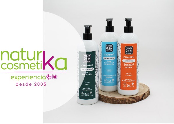 Nuevos champús NaturaBIO Cosmetics
