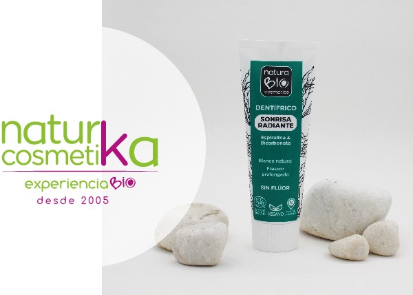 Nuevo dentífrico Sonrisa Radiante NaturaBIO Cosmetics, ¡descúbrelo!